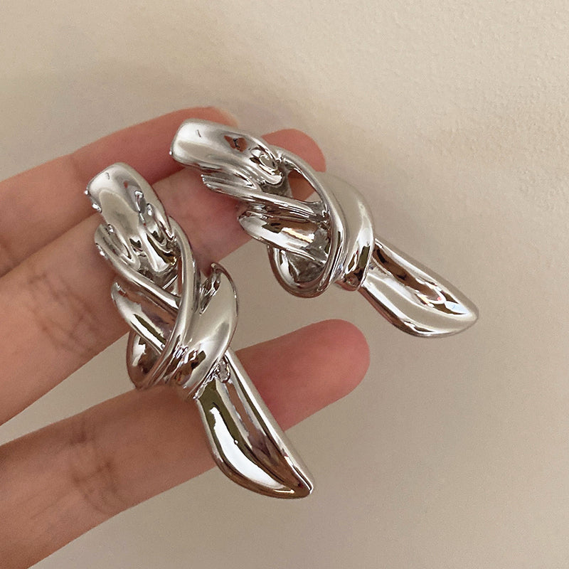 Corinne Chunky Knot Hoops [0SI9VMV2]