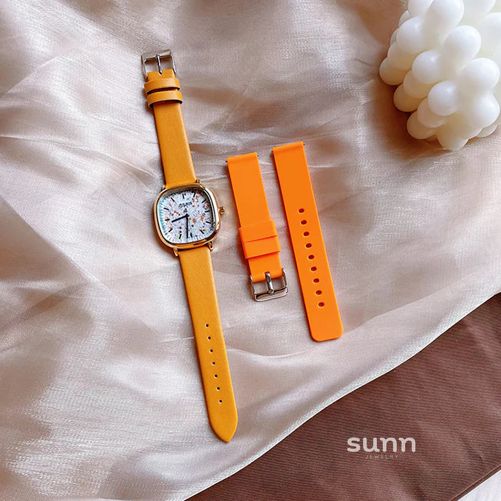 Corrina Elegant Square Watch