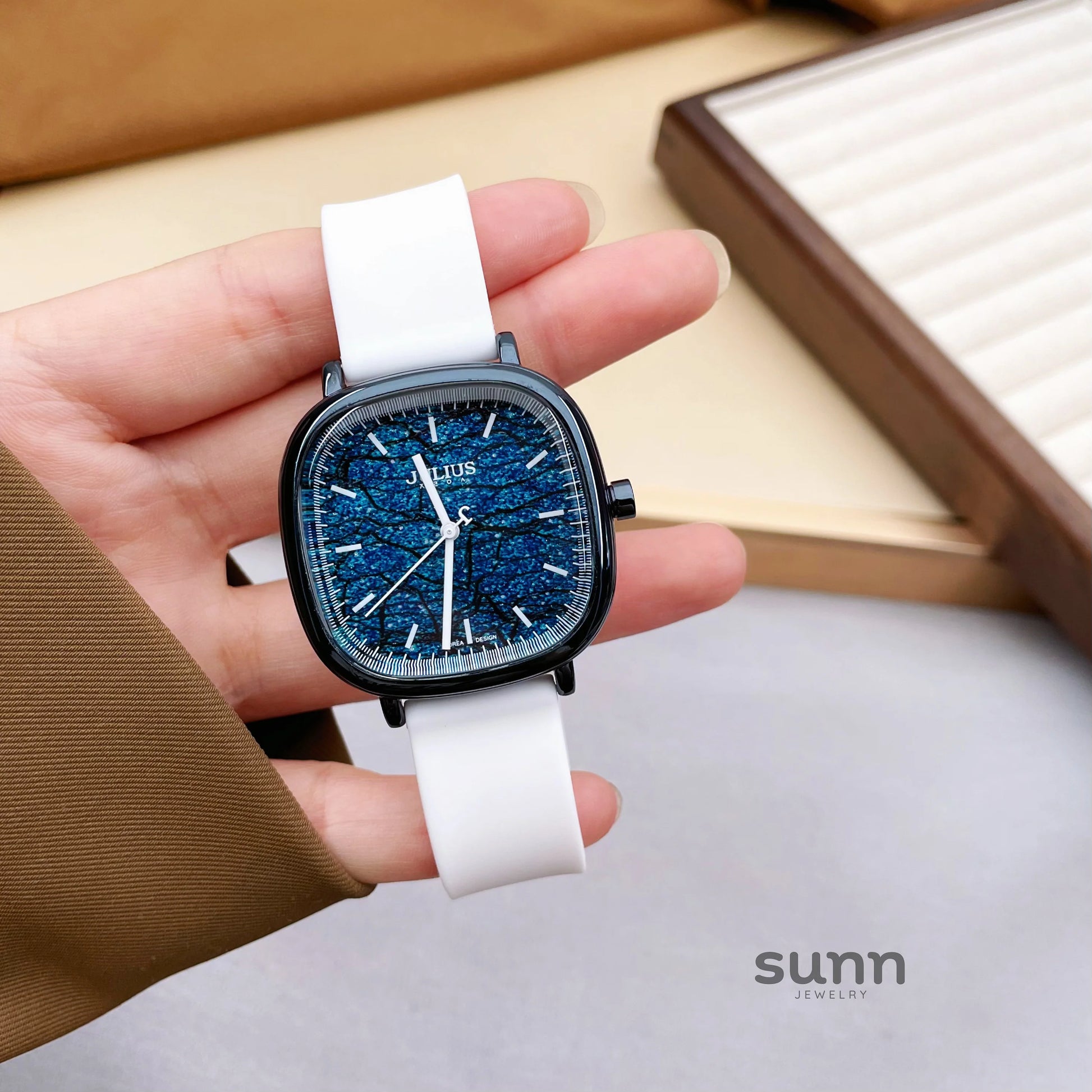 Corrina Elegant Square Watch