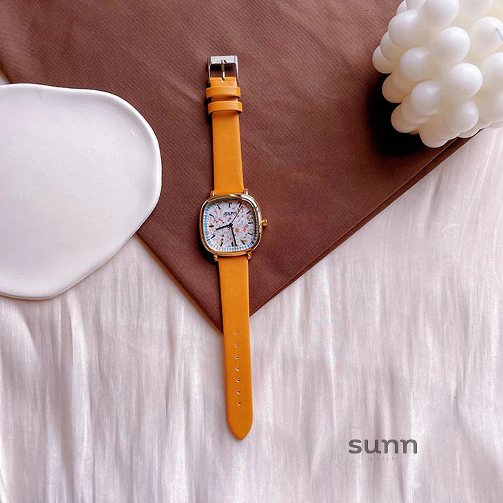 Corrina Elegant Square Watch