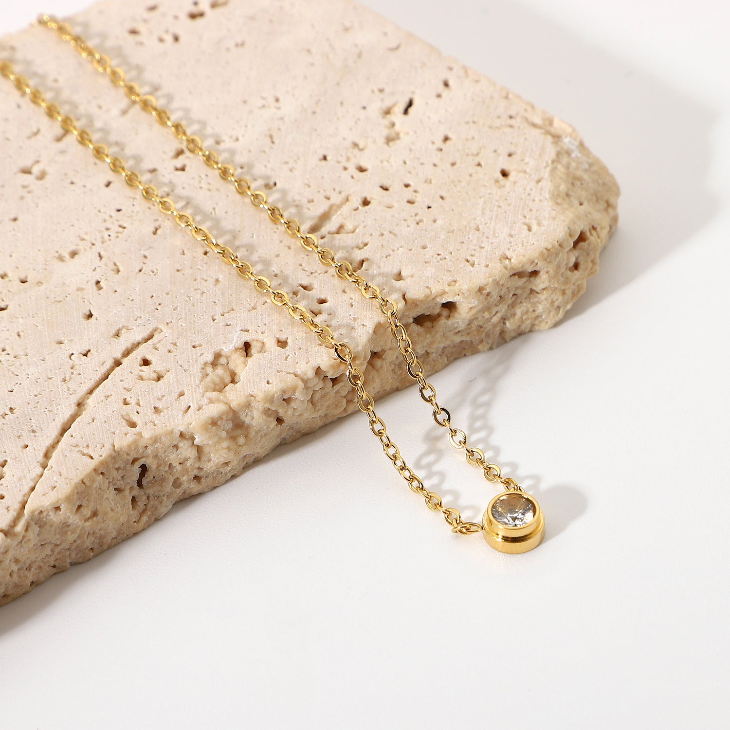 Courtlyn Dainty Zircon Necklace [XNEQKHCU]