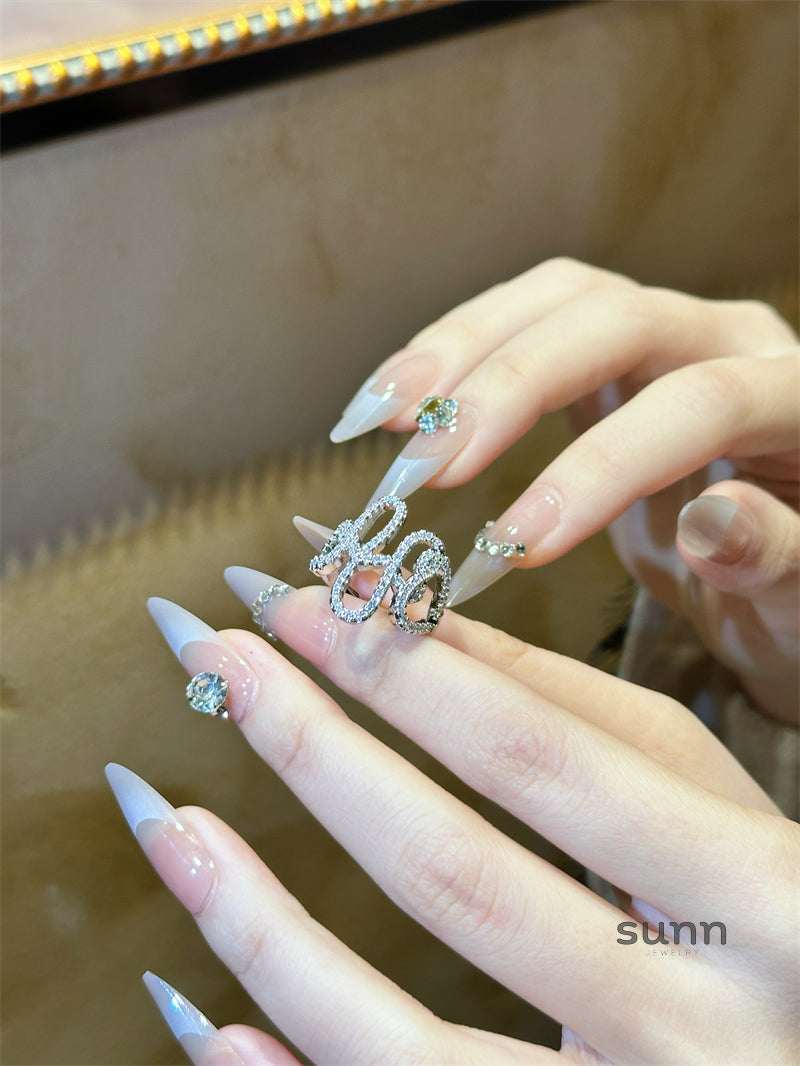 Cree Asymmetrical Zircon Ring [JWTPCM93]