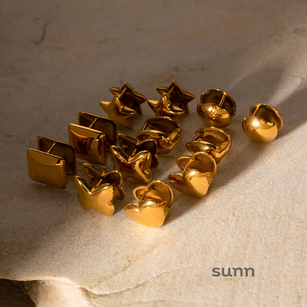 Crimson Dainty Earring Collection
