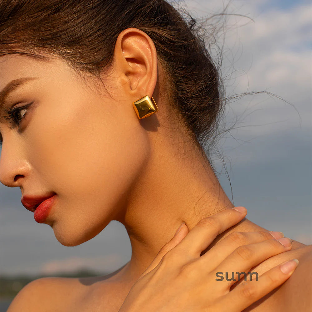 Crimson Dainty Earring Collection