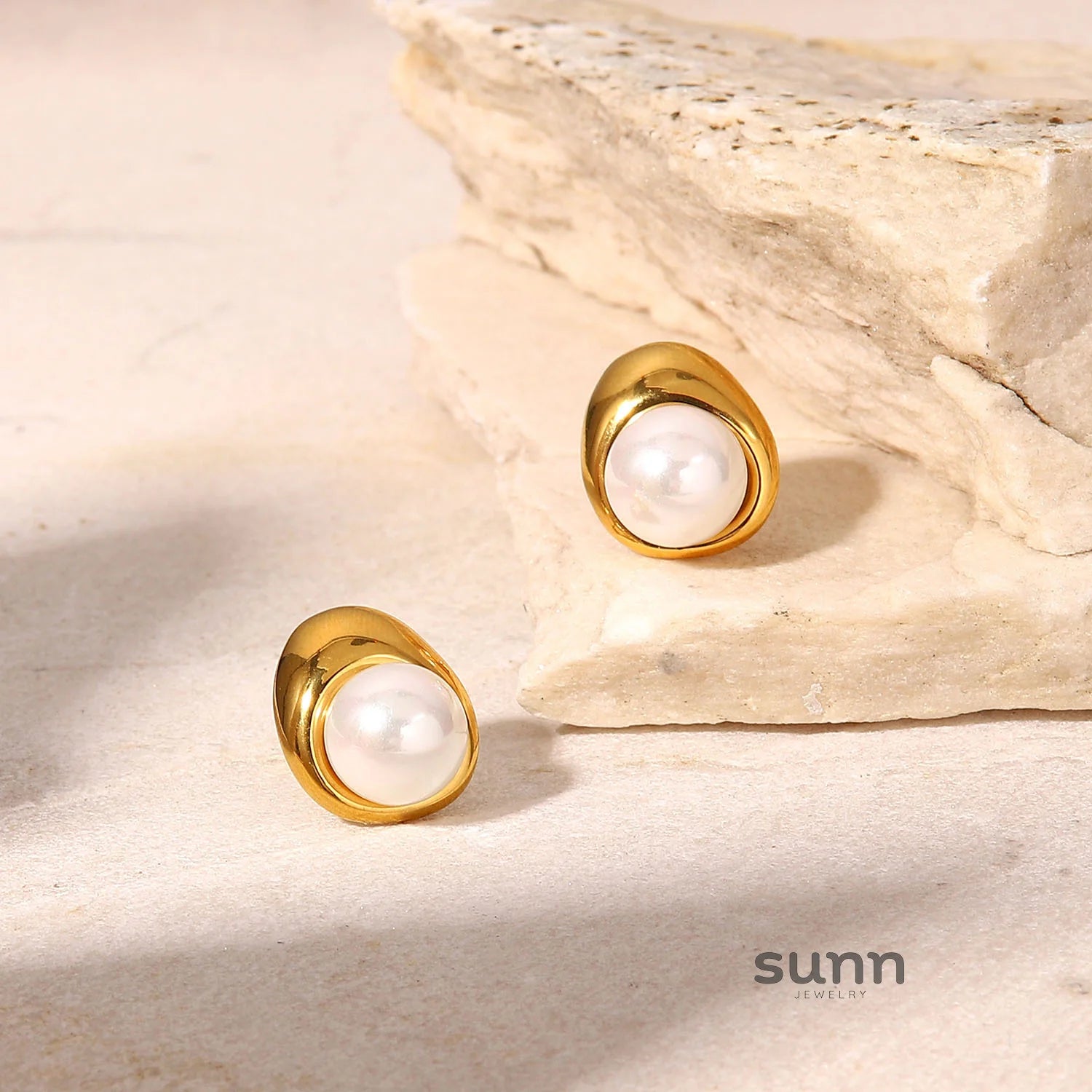 Cristina French Pearl Drop Earrings