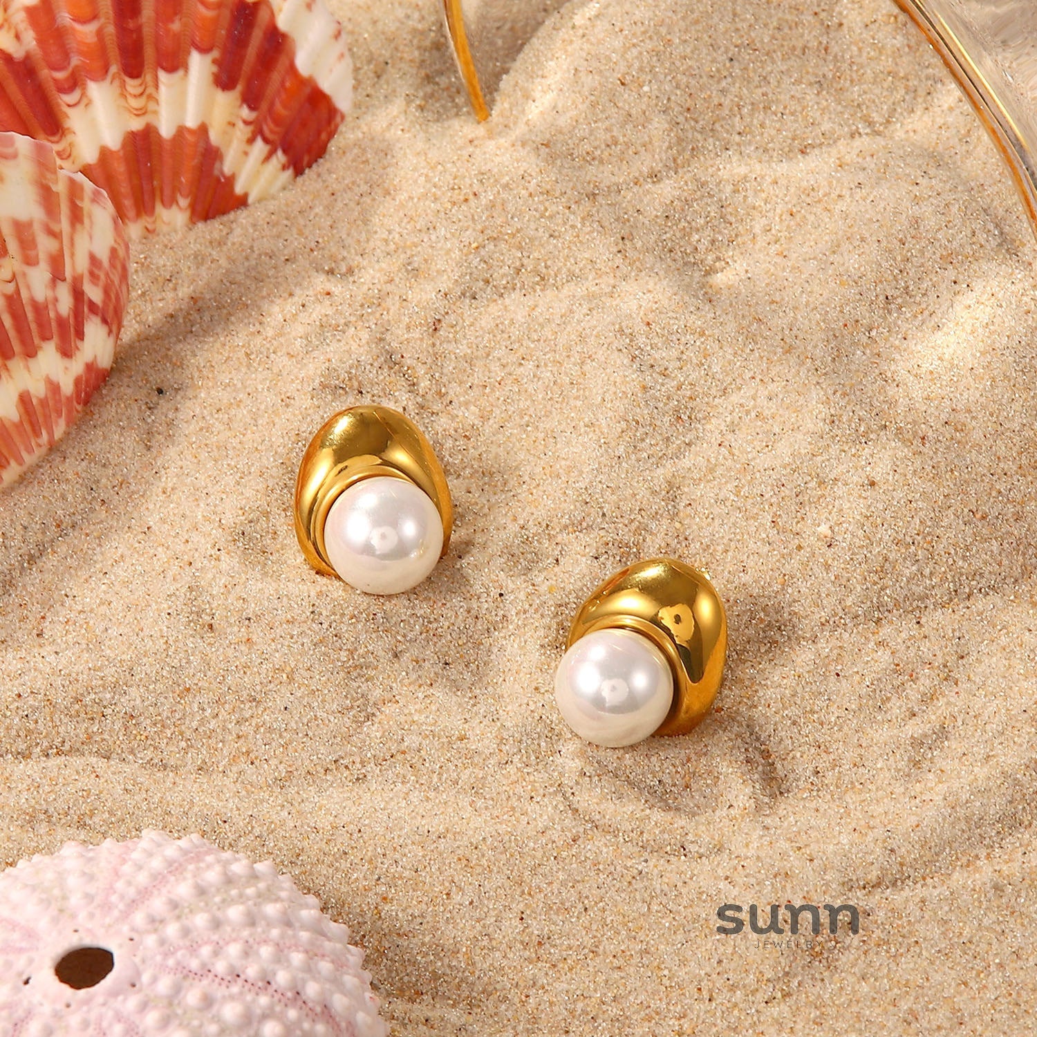 Cristina French Pearl Drop Earrings