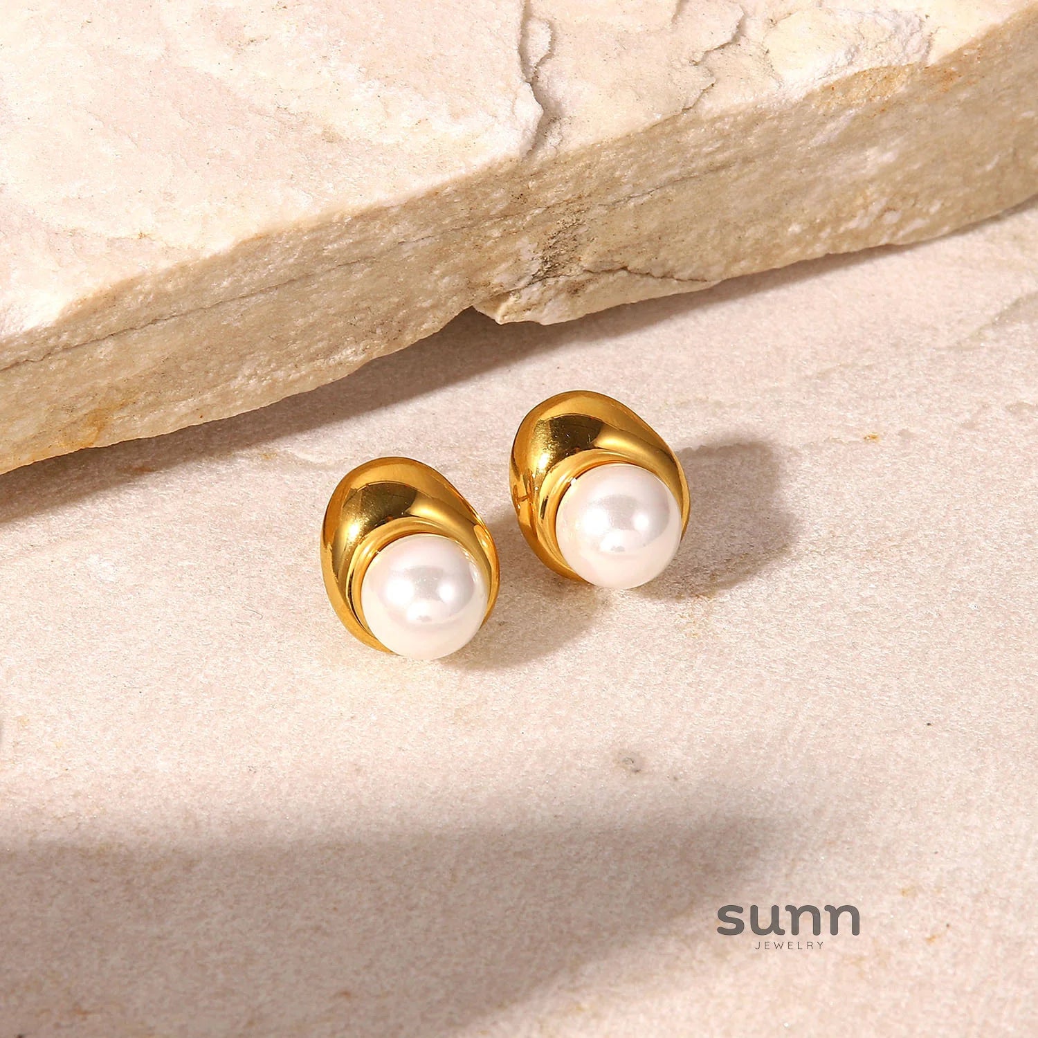 Cristina French Pearl Drop Earrings