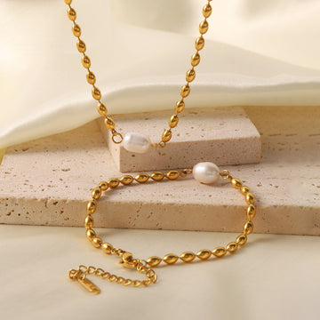 Cruz Pearl Chain Set [OXFUX23V]