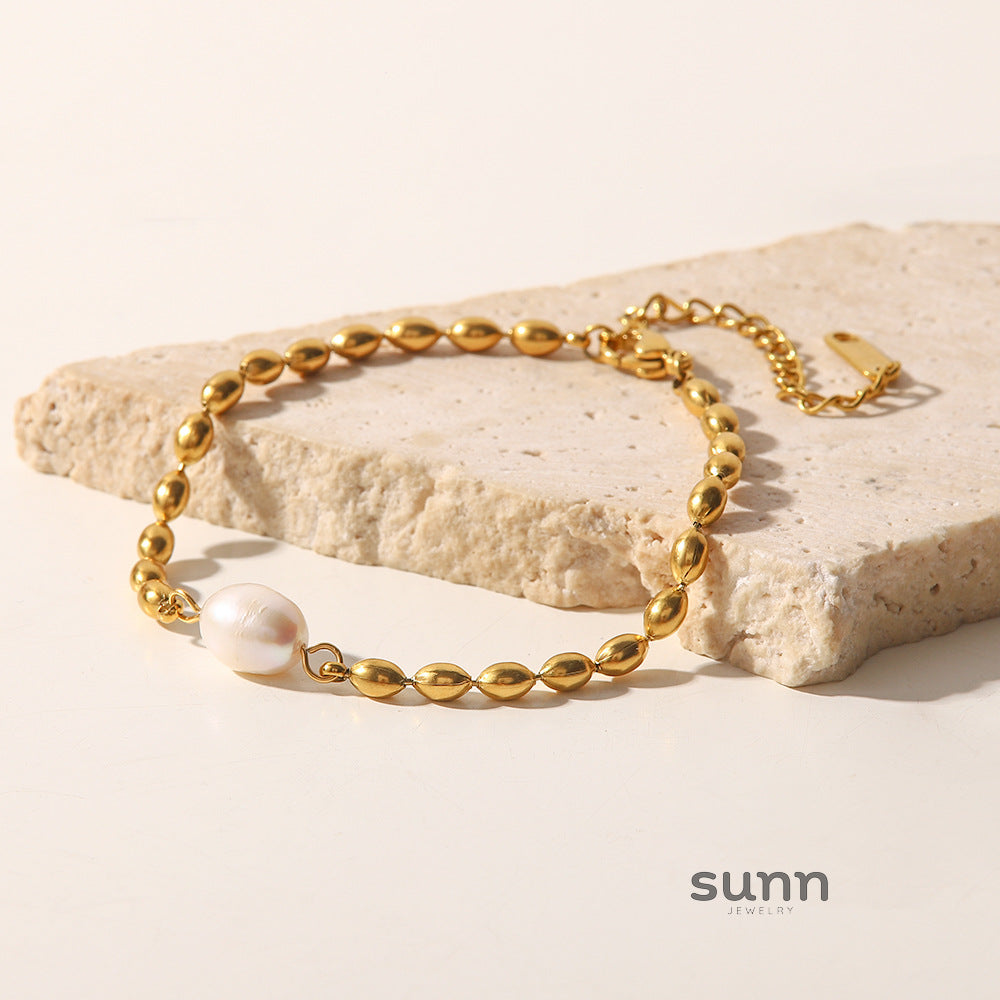 Cruz Pearl Chain Set [S8XTLYVY]