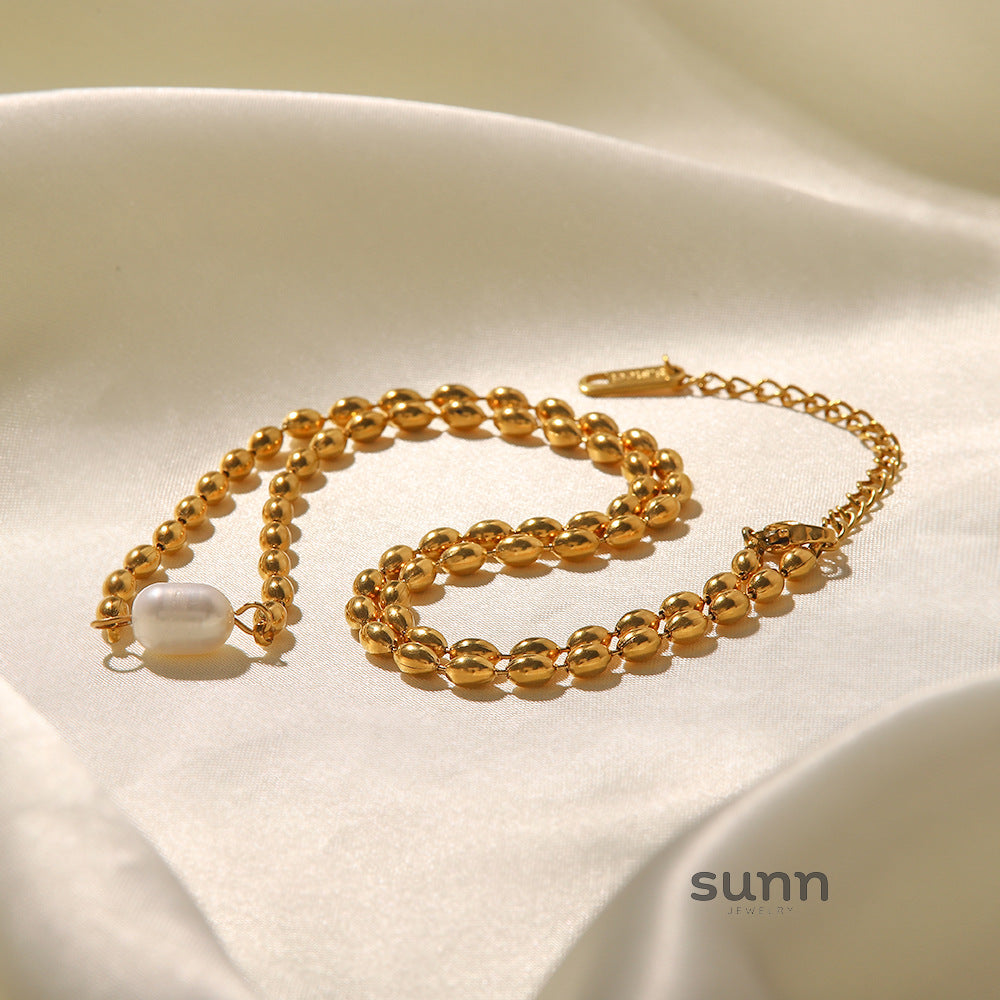 Cruz Pearl Chain Set [5HTIAX3G]