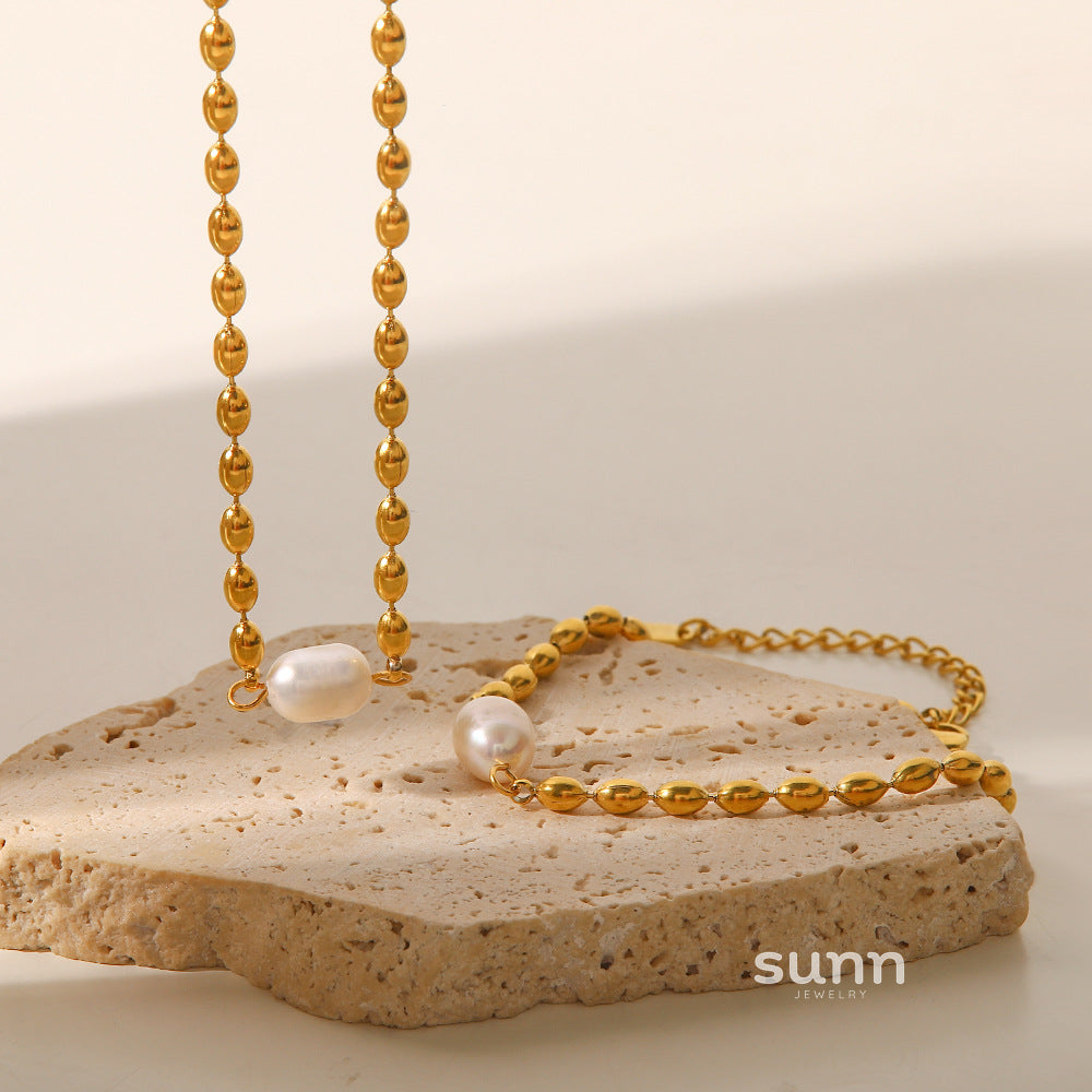 Cruz Pearl Chain Set [OXFUX23V]