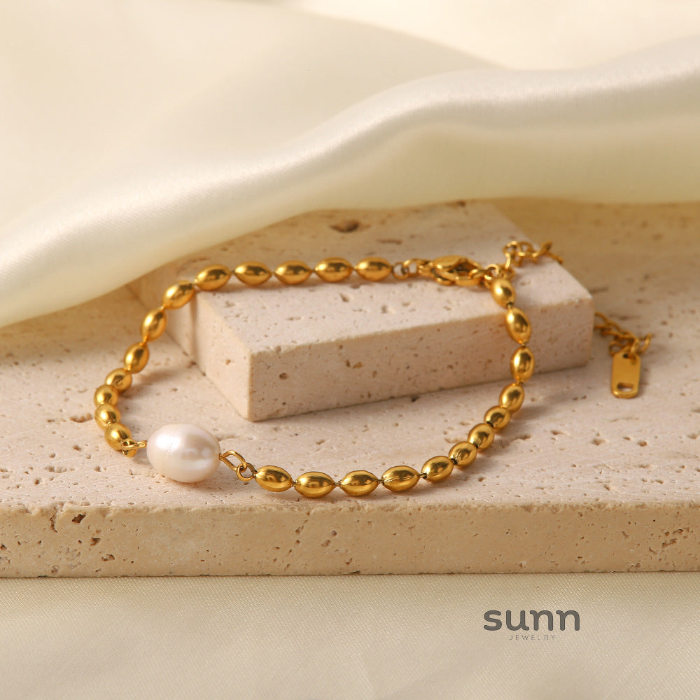 Cruz Pearl Chain Set [T42XDVRC]