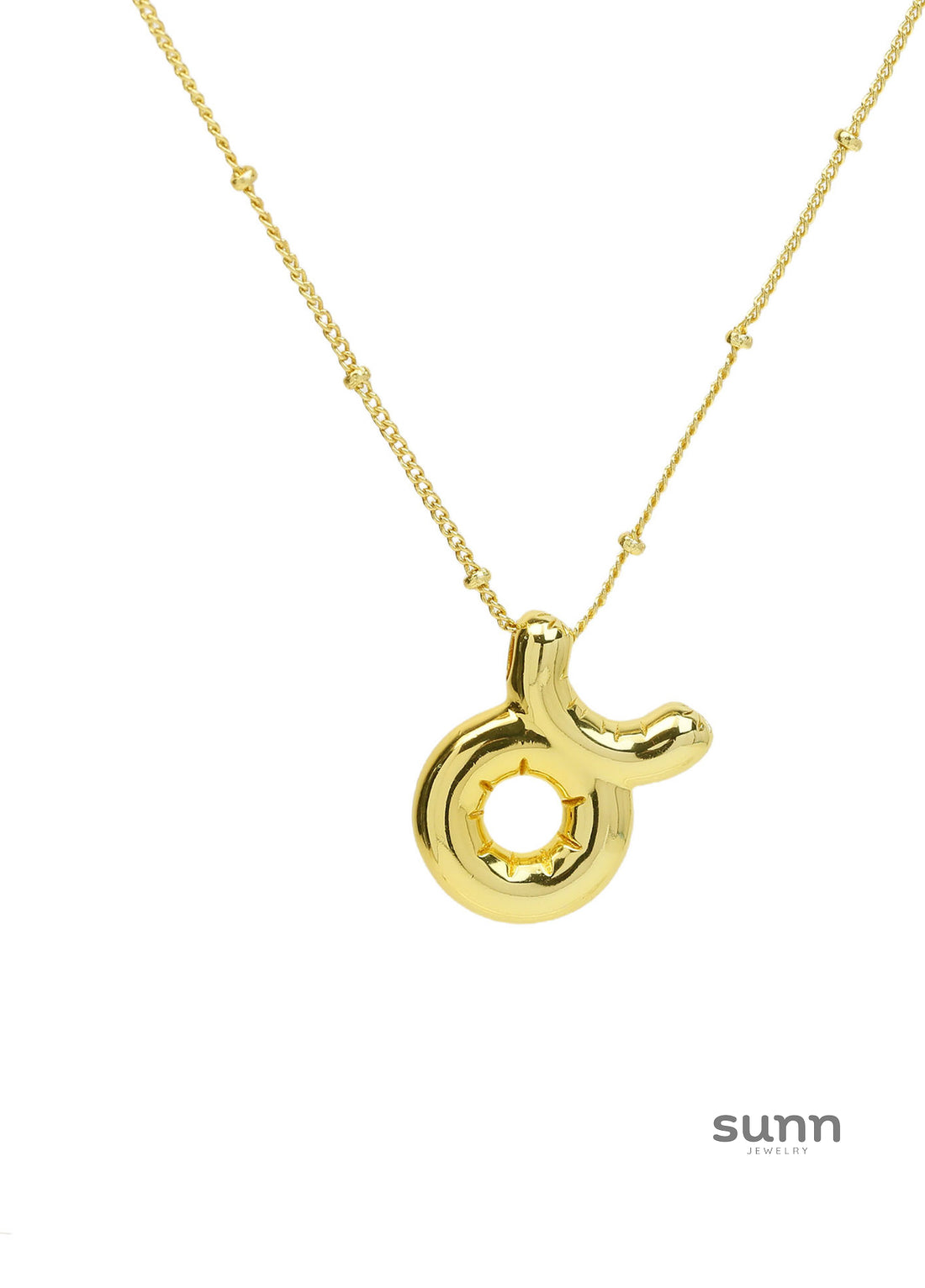 Cydney Bubble Zodiac Necklace [EEBHY2QX]