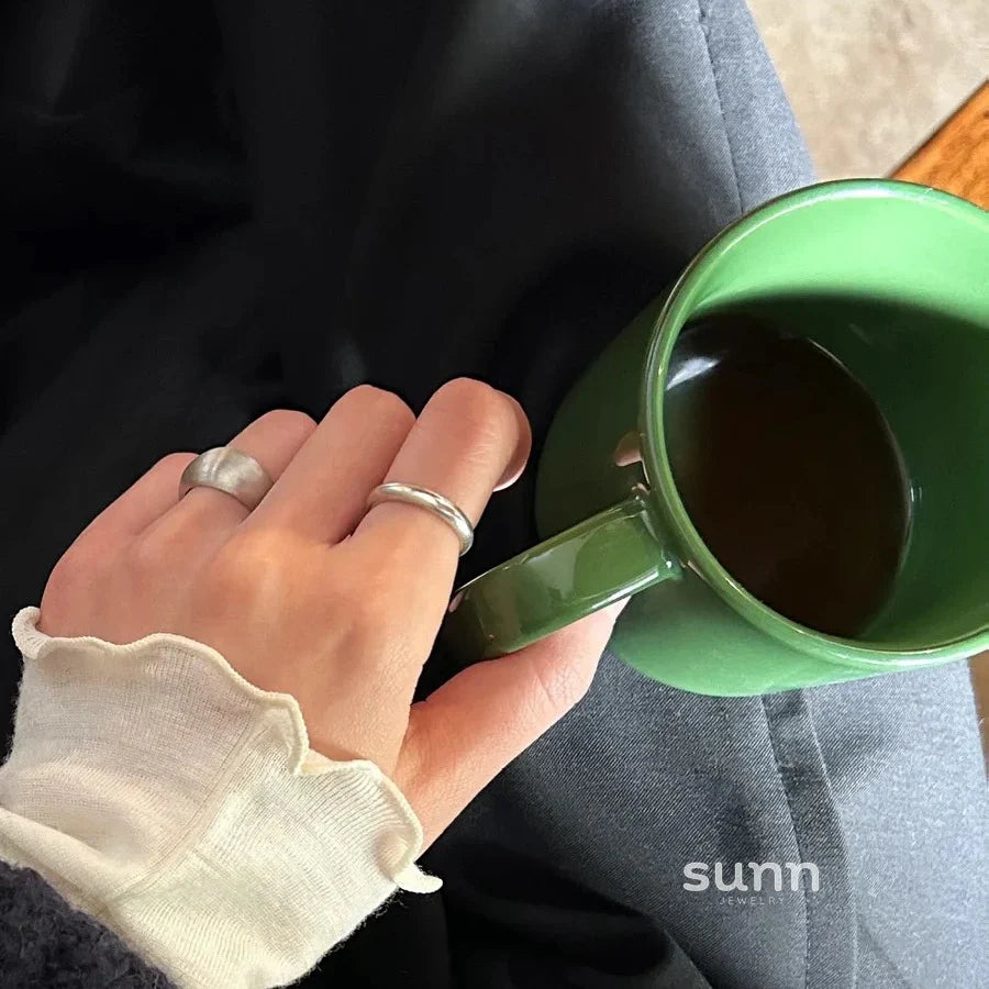 Cynthia Brushed Convex Ring