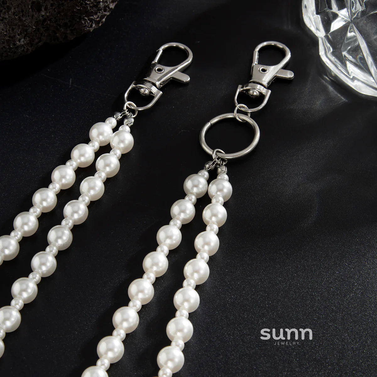 Cyra Layered Pearl Waist Chain