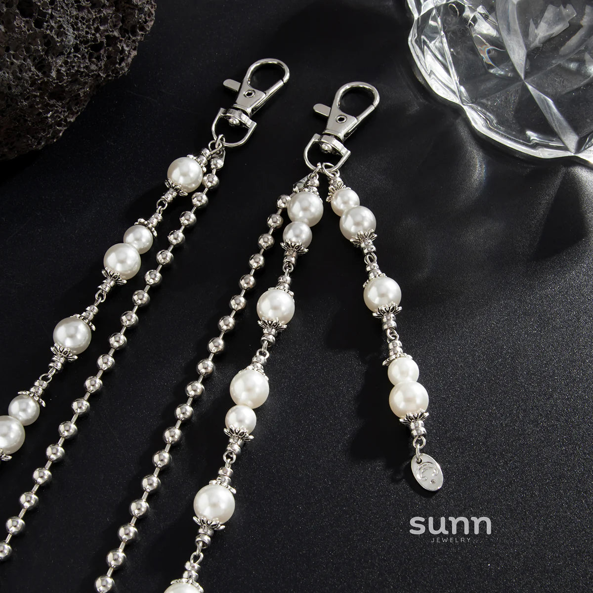 Cyra Layered Pearl Waist Chain