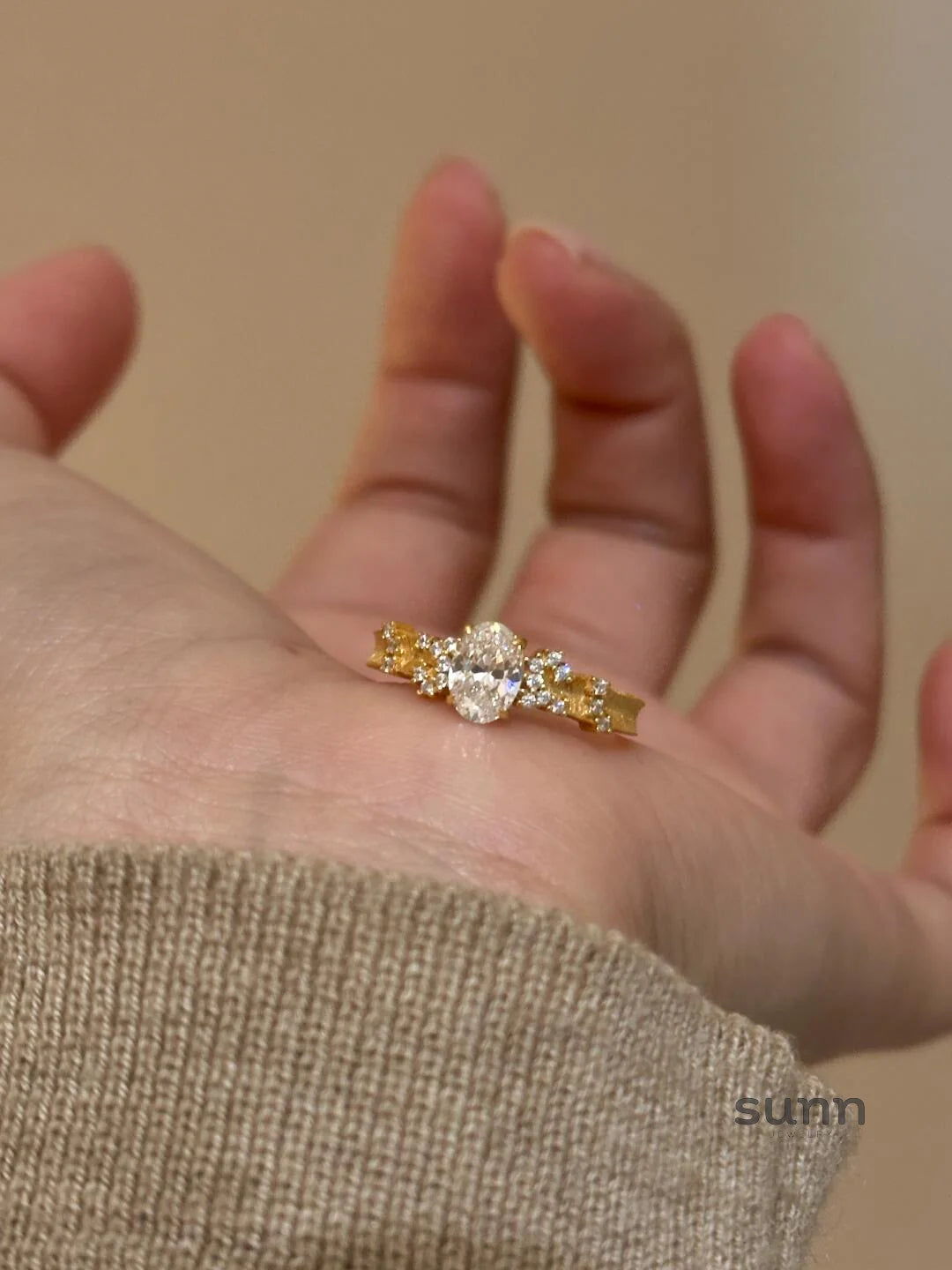 Daleyza Stellar Solitaire Ring