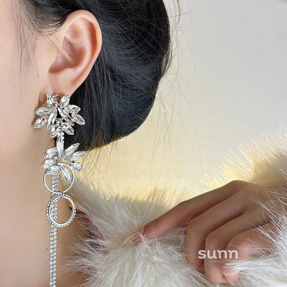 Dalyla Floral Tassel Earrings [82SR8ZOT]