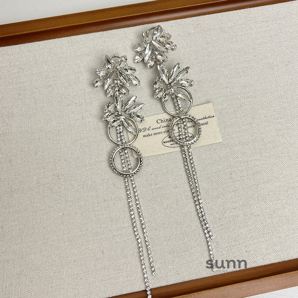 Dalyla Floral Tassel Earrings [RFCIM879]