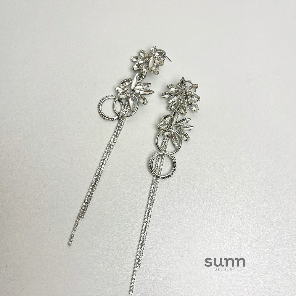 Dalyla Floral Tassel Earrings [IWQZJHEE]