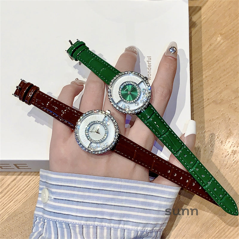 Damari Elegant Leather Watch [36TDKUJJ]