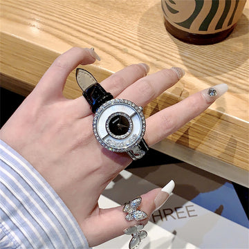 Damari Elegant Leather Watch [36TDKUJJ]