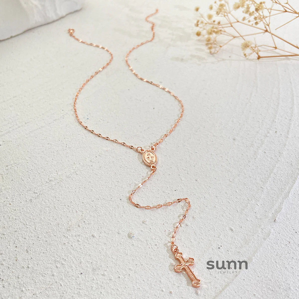 Dana Delicate Long Chain Necklace