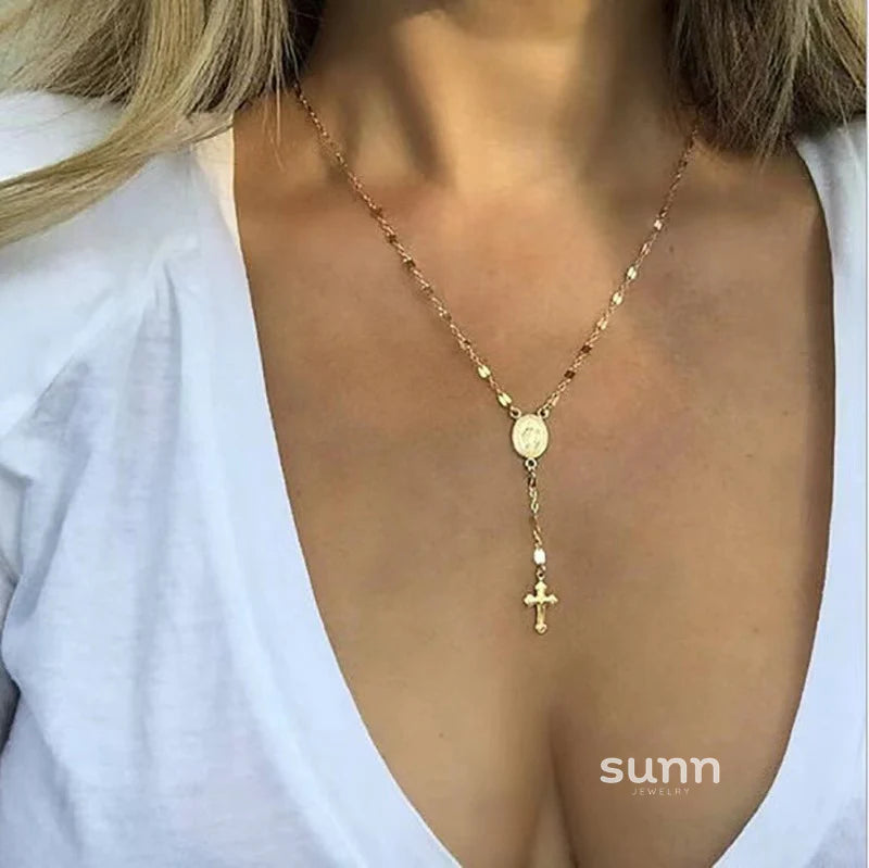 Dana Delicate Long Chain Necklace