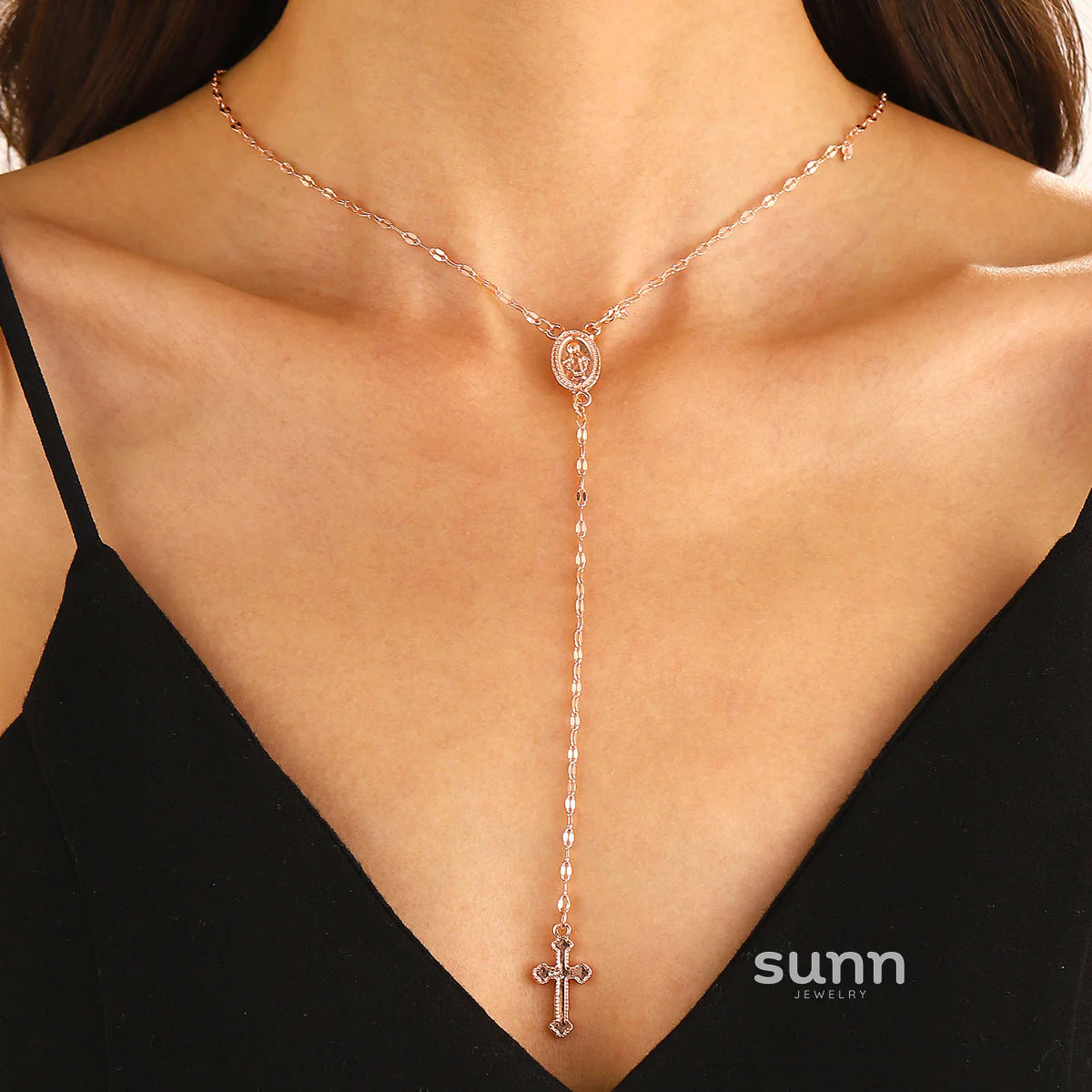 Dana Delicate Long Chain Necklace