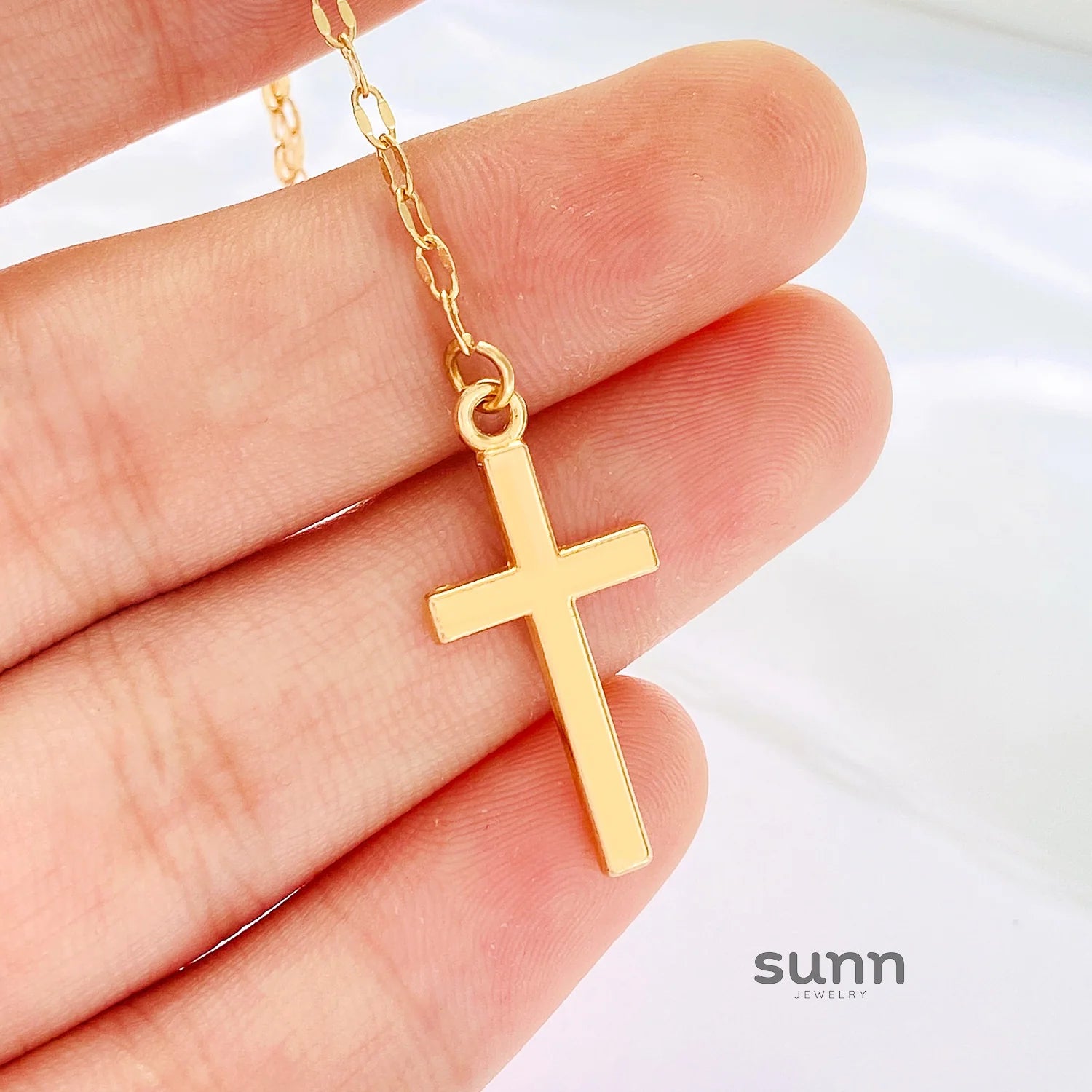 Dana Delicate Long Chain Necklace