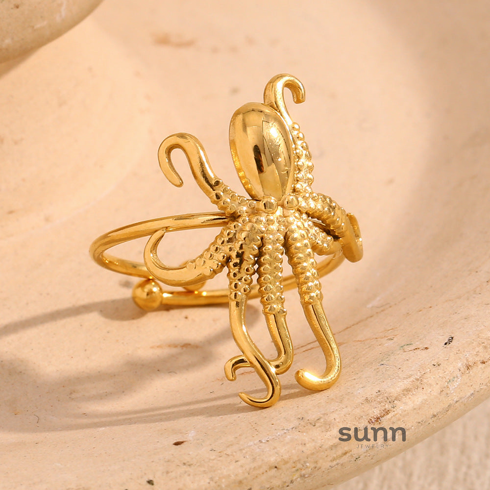 Danae Octopus Open Ring [VYHGBQS9]