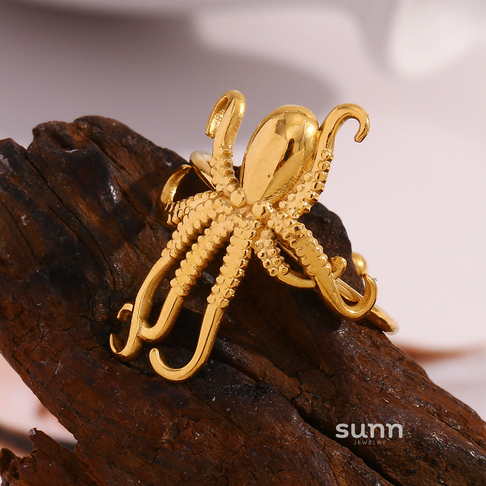Danae Octopus Open Ring [E8Q0PSOJ]