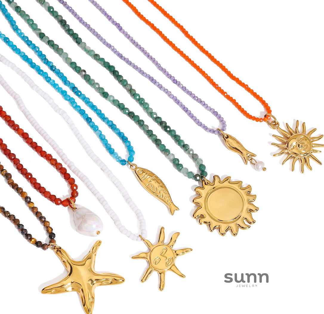 Danae Starfish Layered Necklace [TANOIOJB]
