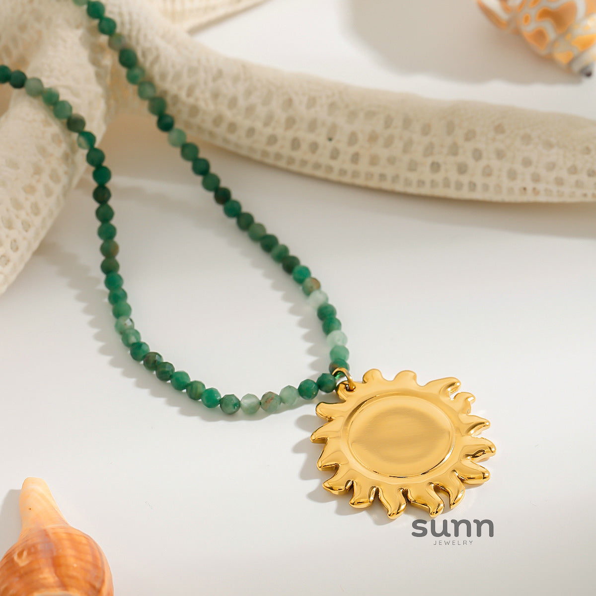 Danae Starfish Layered Necklace [YL3RA88N]