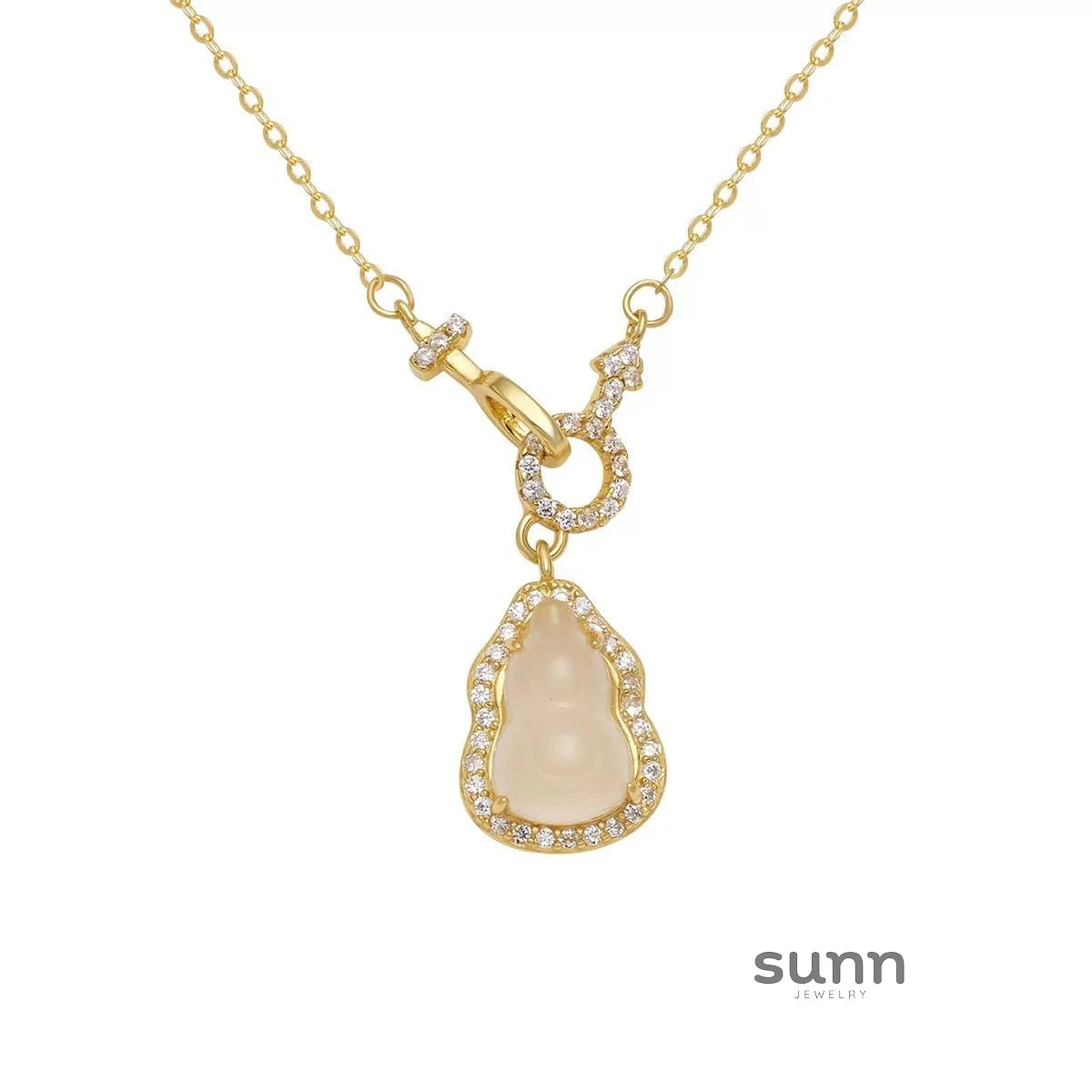 Danely Golden Gourd Necklace