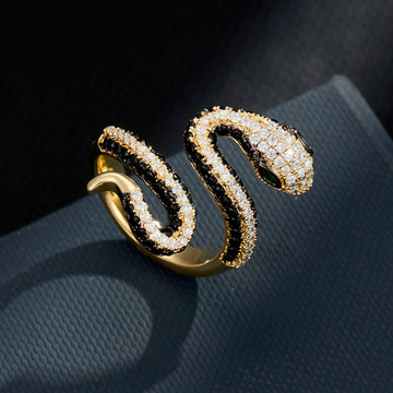 Dani Zircon Serpent Ring [BC0O0VAZ]
