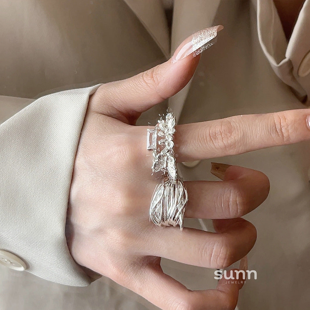 Daniela Bow Open Ring [3VZEHRIN]