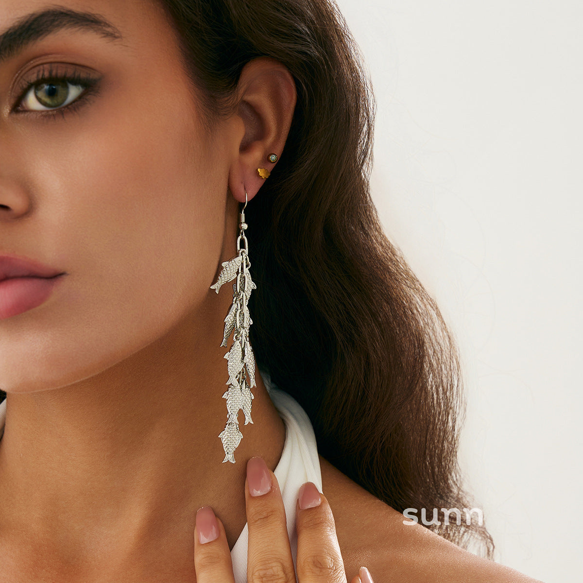 Danielle Ocean Pearl Dangle Earrings [ZZ2U39WJ]