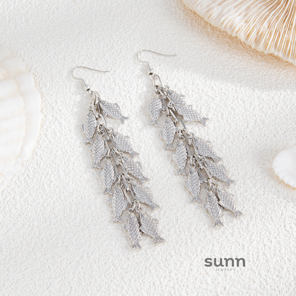 Danielle Ocean Pearl Dangle Earrings [8WR4HU51]
