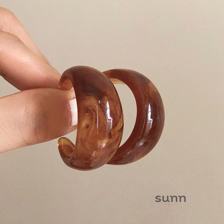 Danni Round Statement Earrings [6CBRA9E7]