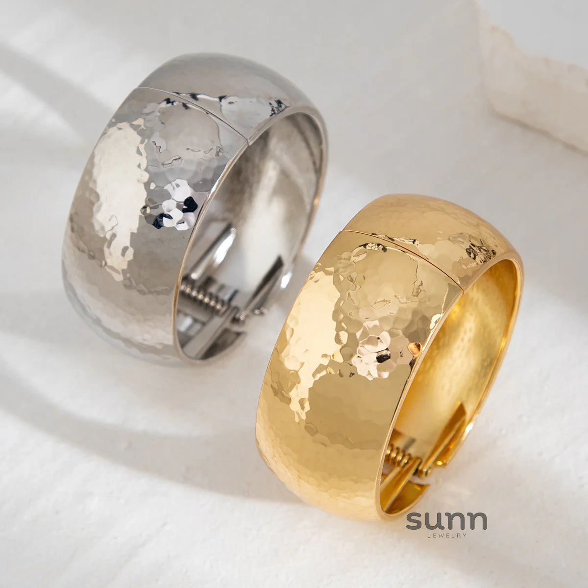 Darcy Hammered Cuff Bracelet