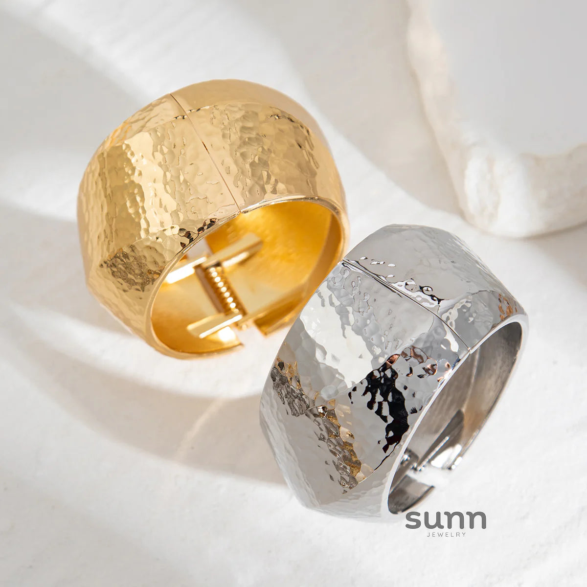 Darcy Hammered Cuff Bracelet