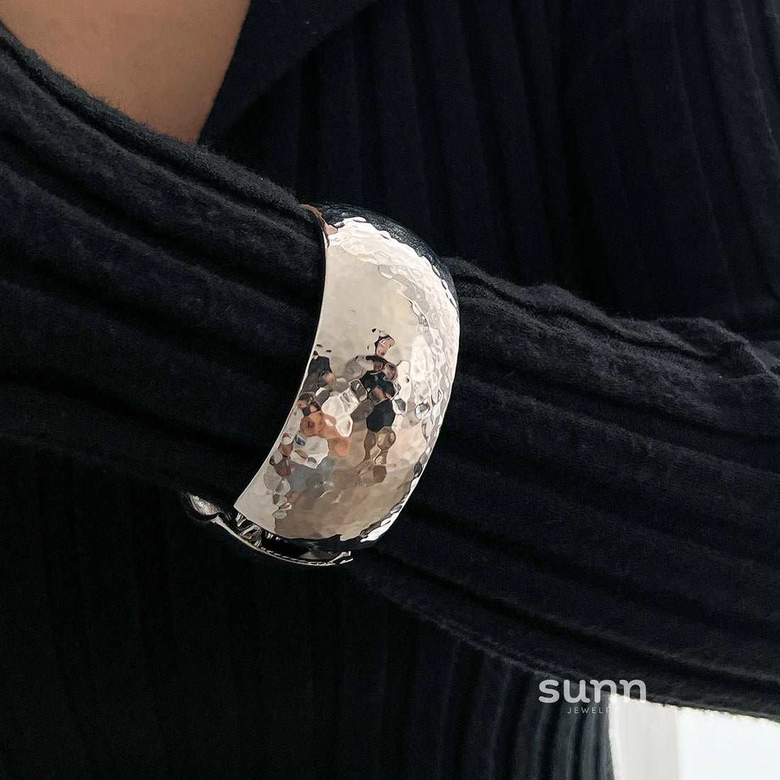 Darcy Hammered Cuff Bracelet