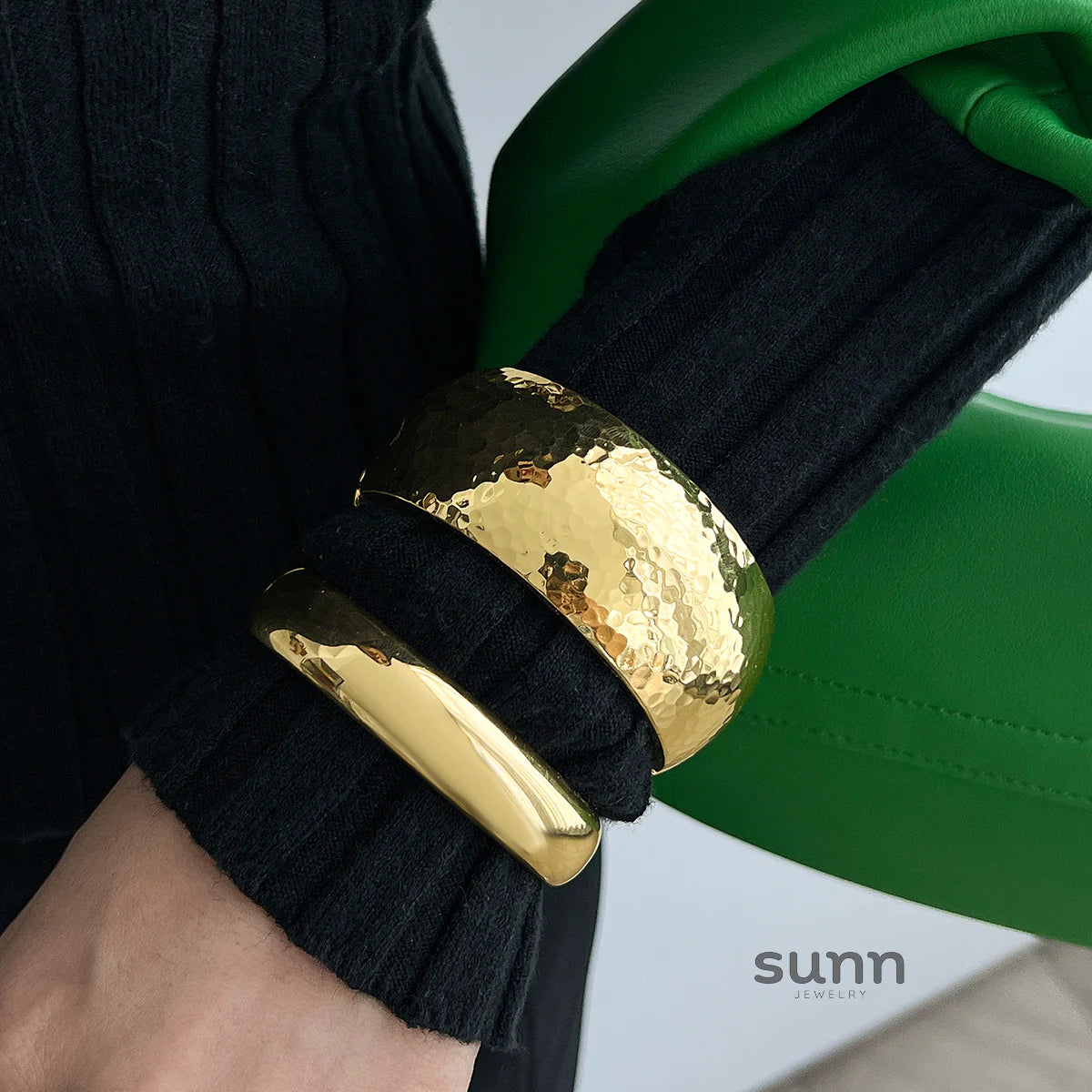 Darcy Hammered Cuff Bracelet