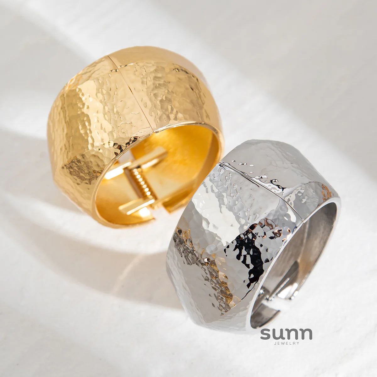 Darcy Hammered Cuff Bracelet