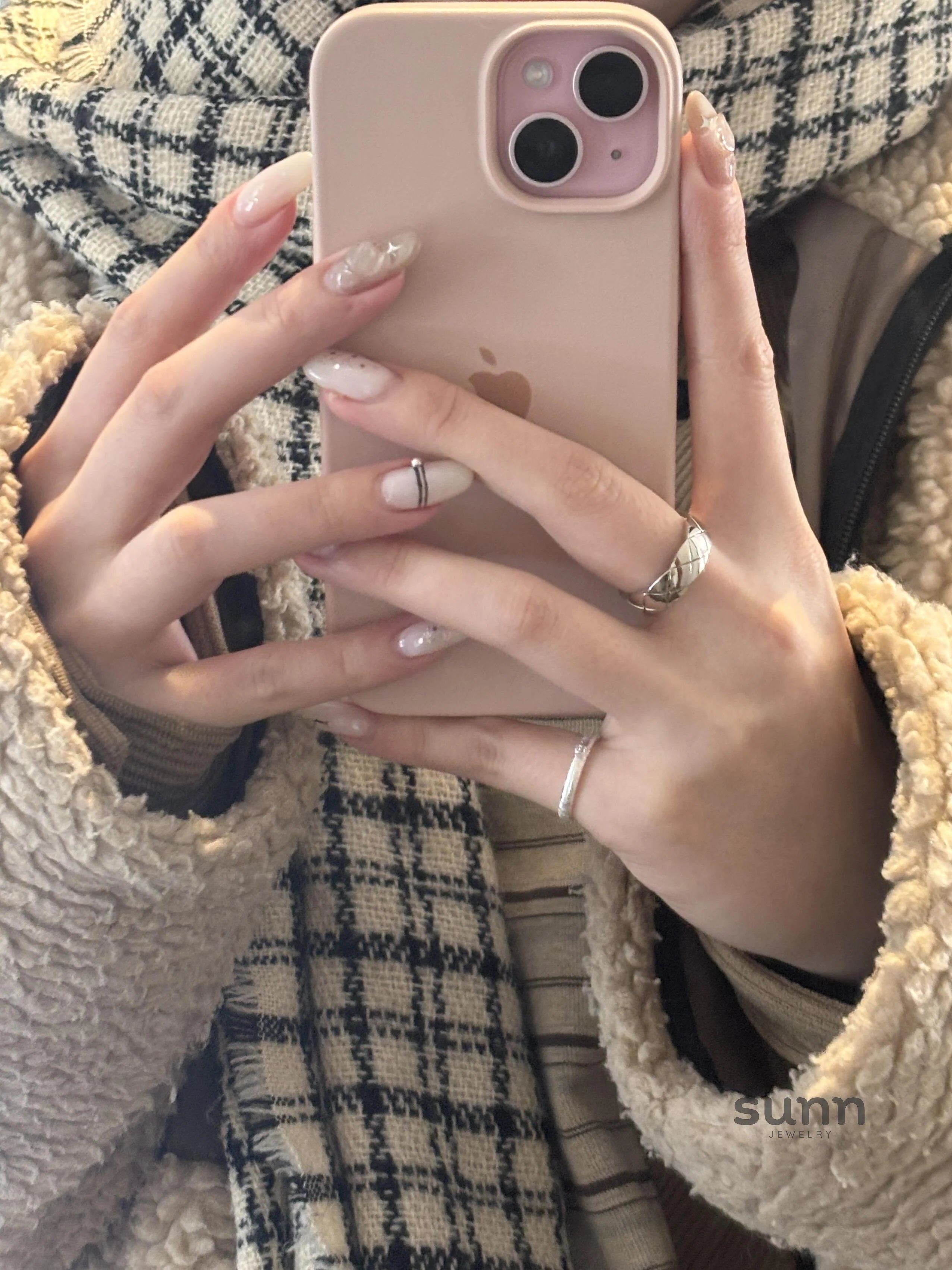 Dariah Quilted Band Ring