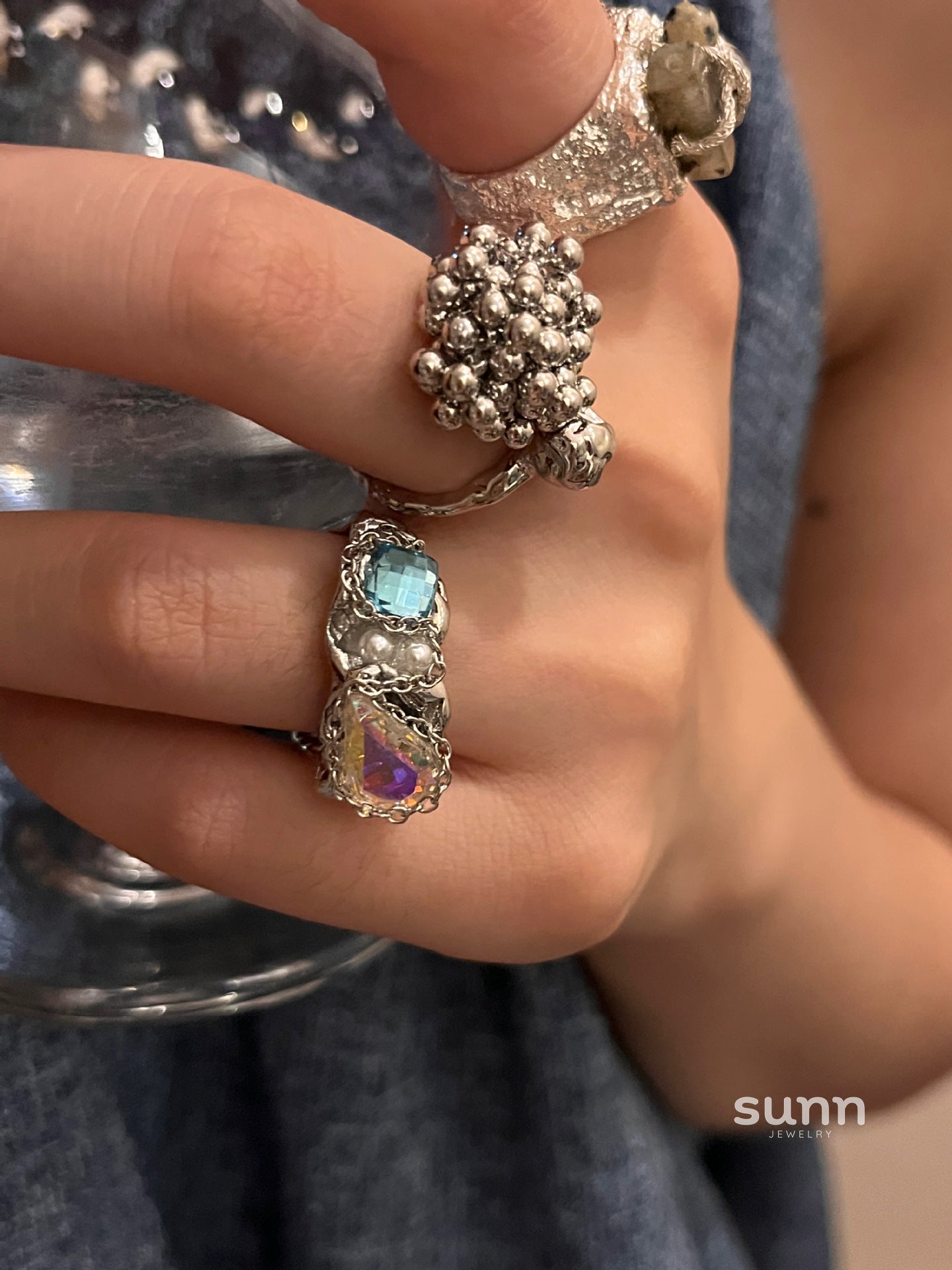 Dariana Textured Leopard Open Ring [8YNXUC8P]