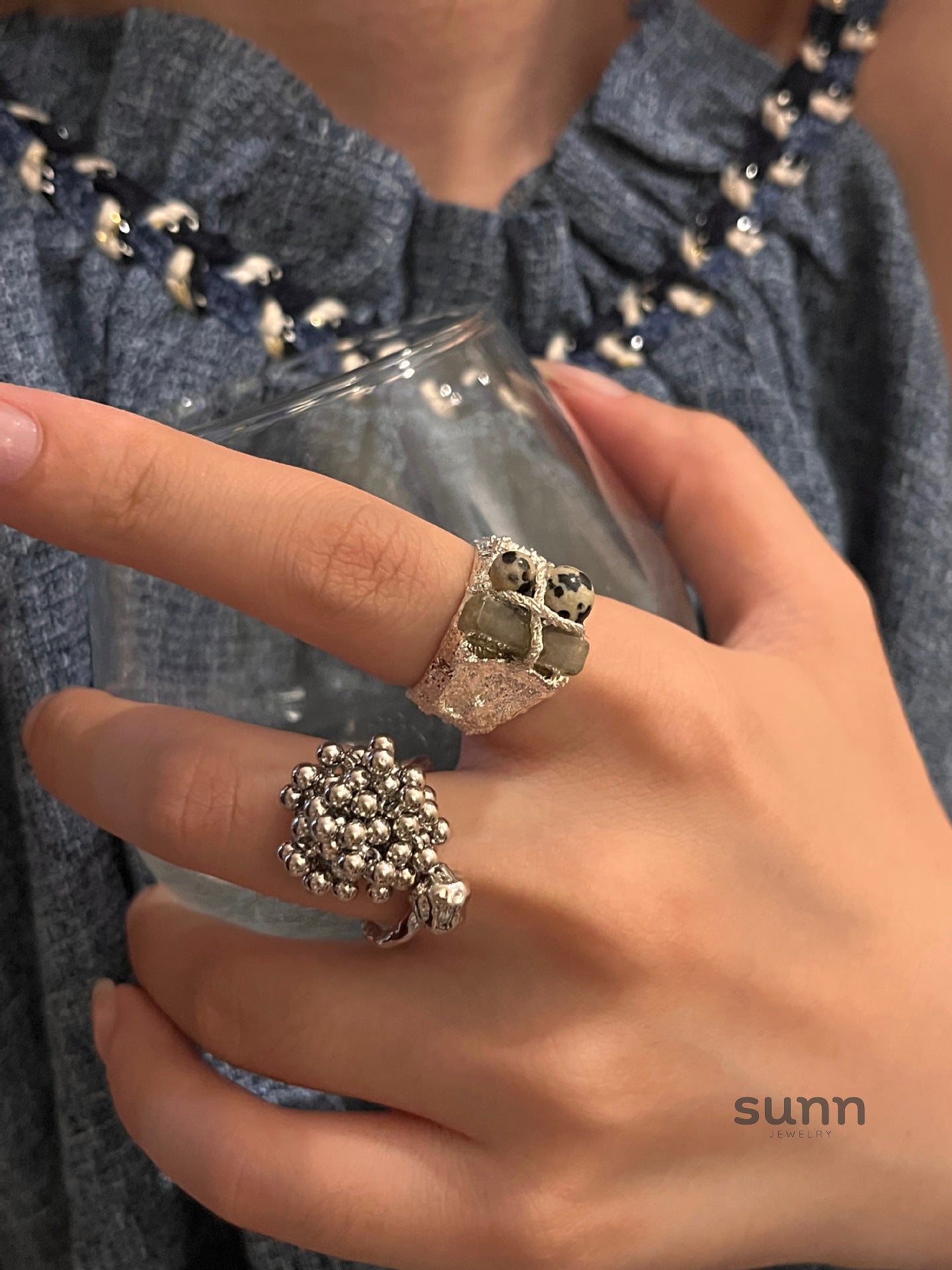 Dariana Textured Leopard Open Ring [XG7KOLEZ]