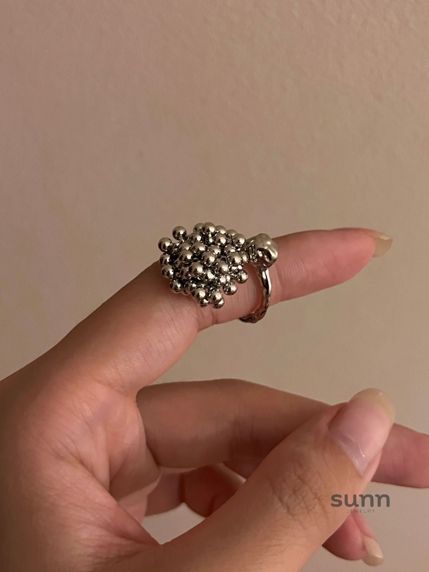 Dariana Textured Leopard Open Ring [CYZX15KS]