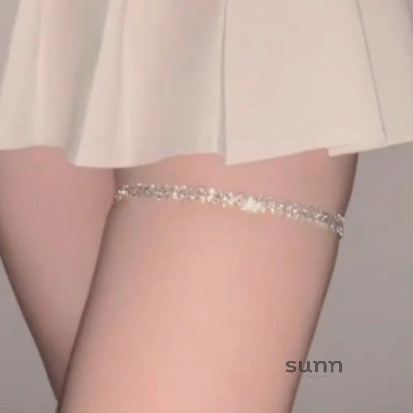 Darielle Rhinestone Thigh Chain
